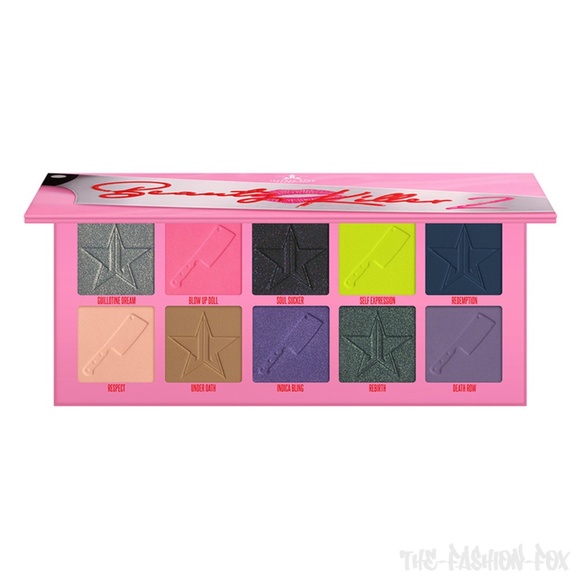 Jeffree Star Cosmetics Beauty Killer 2 Artistry Eyeshadow Palette ~ New In Box - Picture 5 of 15